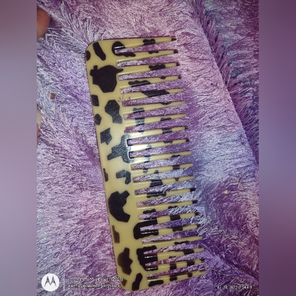 Women Curly Thick Wavy Straight Hair Heat Resistant Wide Tooth Comb - Picture 7 of 8